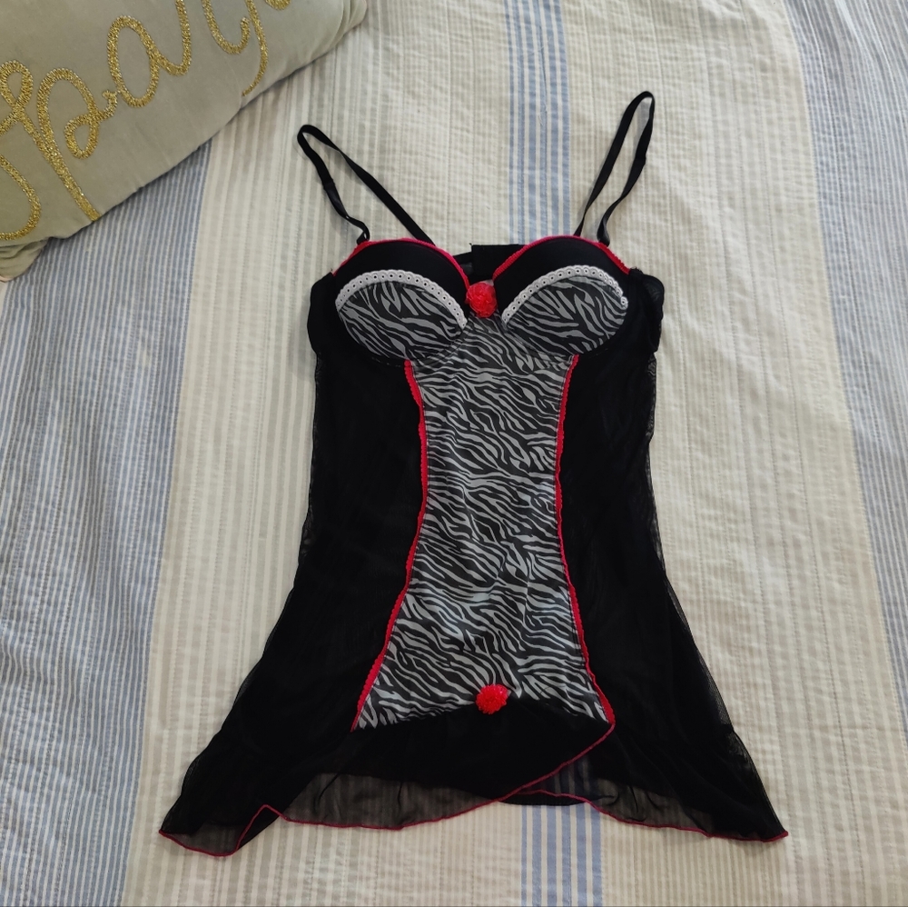 Never Naked Nightie Lingerie - wired cups